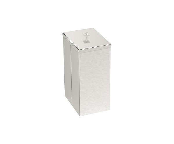 Lixeira Inox Luz Slim 5,5 L com Acabamento Scotch Brite Tramontina
