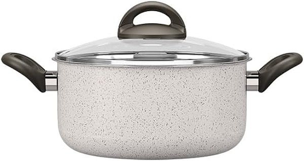 Caçarola Suprema Ceramic Life Vanilla 24 cm 4,5 l Brinox