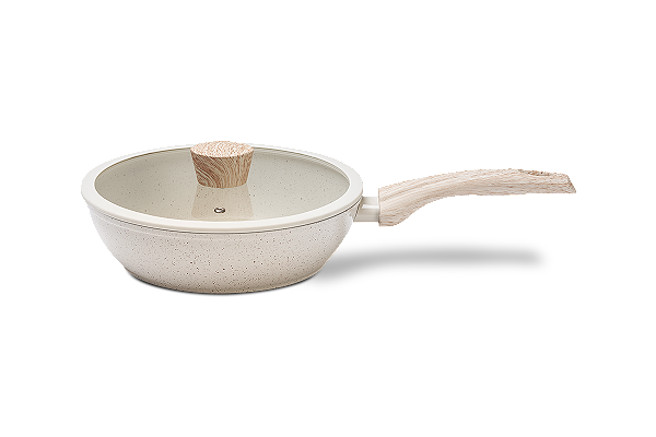 Frigideira Alta com Tampa e Indução Sirius  24 cm 2,3 L Ceramic Life Brinox