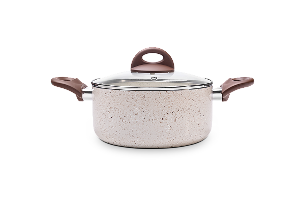Caçarola indução Ceramic Life 24cm Smart plus 4,55L Brinox