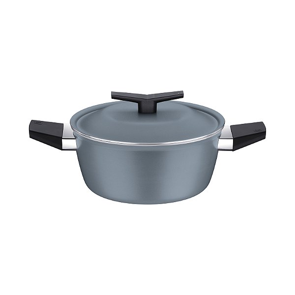 Caçarola em Alumínio Spezia Induction 20 cm 2,4 l Azul Ardósia Tramontina