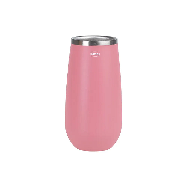 Copo Térmico para Espumante 165ml Rosé MOR