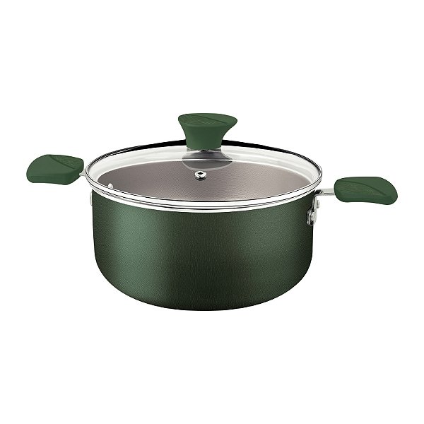 Caçarola em Alumínio Lyf Max Verde Natureza 24 cm Tramontina