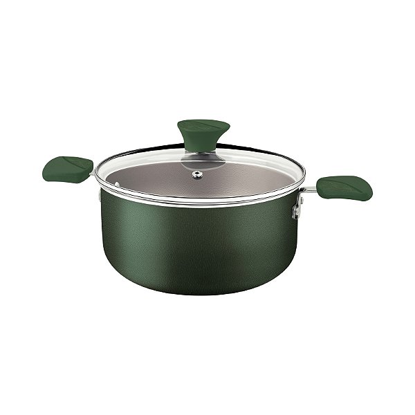 Caçarola em Alumínio LYF Verde Natureza 20 cm 2,9 L Tramontina