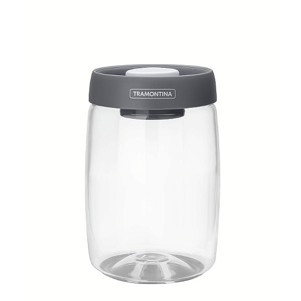 Pote Hermético de Vidro Purezza tampa a Vácuo 1,2 L Tramontina