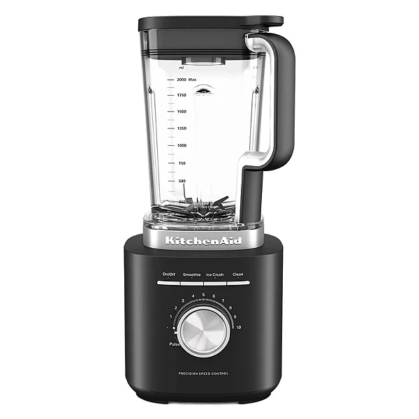 Liquidificador Kitchenaid Pure Power 10 Velocidades Black Preto - 220V