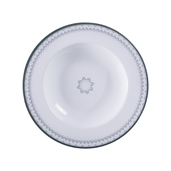 Jogo de Pratos Fundo Zenith 12 peças em Porcelana 23cm Tramontina