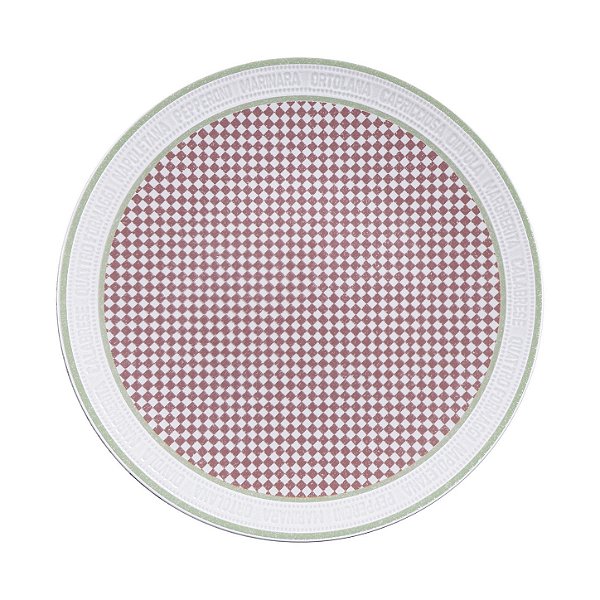 Jogo de Pratos Raso Positano 12 peças em Porcelana 25cm Tramontina