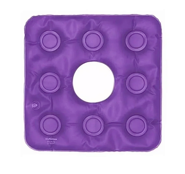 Forração horto assento gel quadrada com orifício caixa de ovo bioflorence