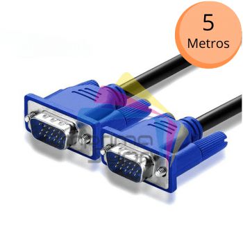 Cabo de Vídeo VGA - 5 Metros