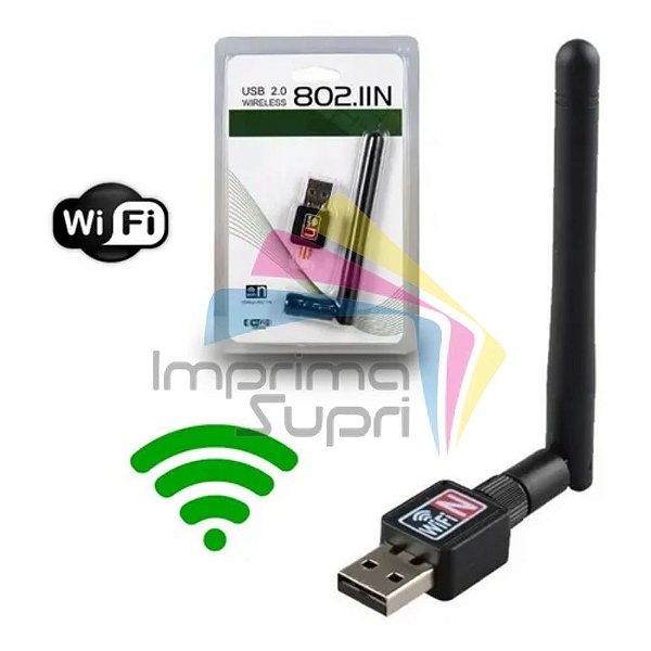 Adaptador Wireless USB 2.0 802.IIN