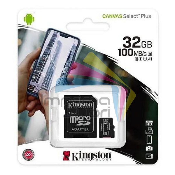 Cartão de Memória Kingston 32GB