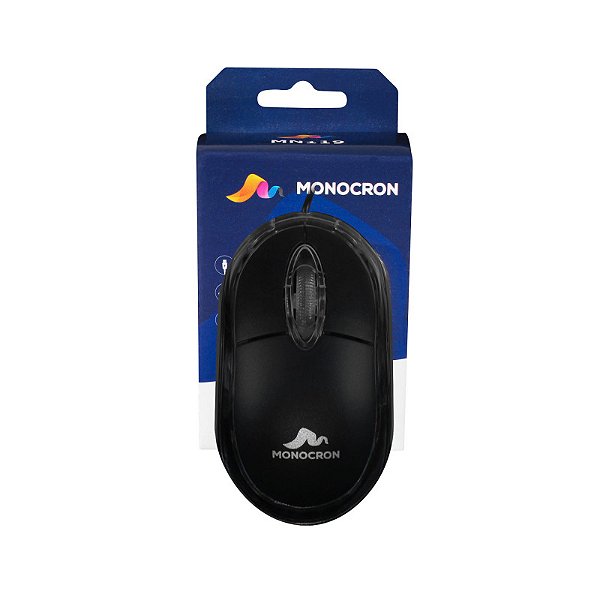 Mouse com Fio MN119 DPI 1000 - MONOCRON