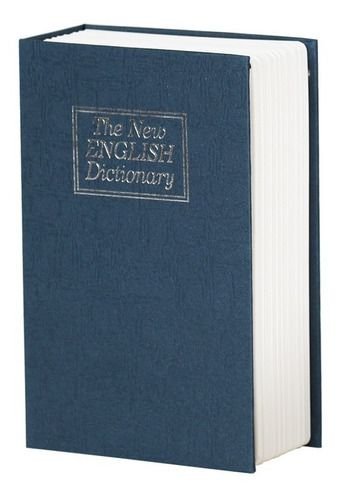 Cofre Livro Camuflado Formato Dicionário Inglês Porta Joias RW801B