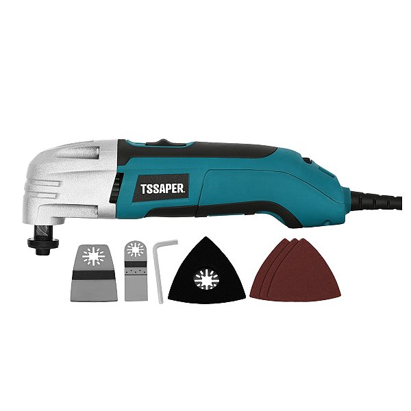 Multiferramenta Oscilante Elétrica 300w Com Acessórios Tssaper