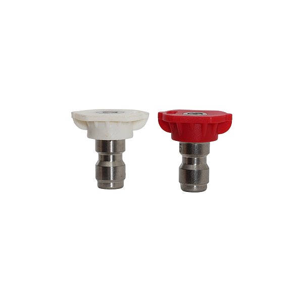 Kit com 2 bicos para Lavadora de Alta pressão Engate Rápido 40° e 0° Tssaper