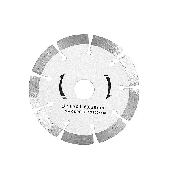 Disco de Corte 110mm Segmentado para Serra Mármore TSSAPER