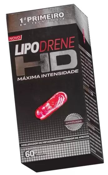 LipoDrene HD Máxima Performance (60 cápsulas) EXX Nutrition