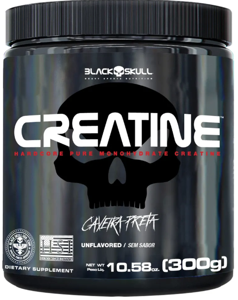 Creatina Monohidratada PURA (300g) BlackSkull