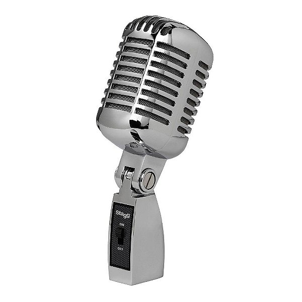 Microfone Profissional Vintage Stagg Sdm100 Cr