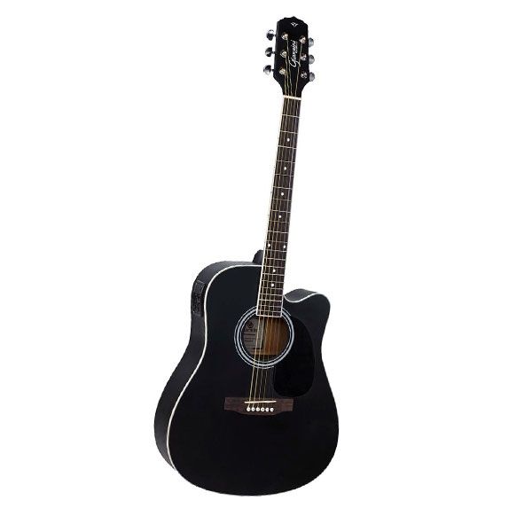 Violão Eletroacústico Aço GIANNINI GDC-1 CEQ Satin Black