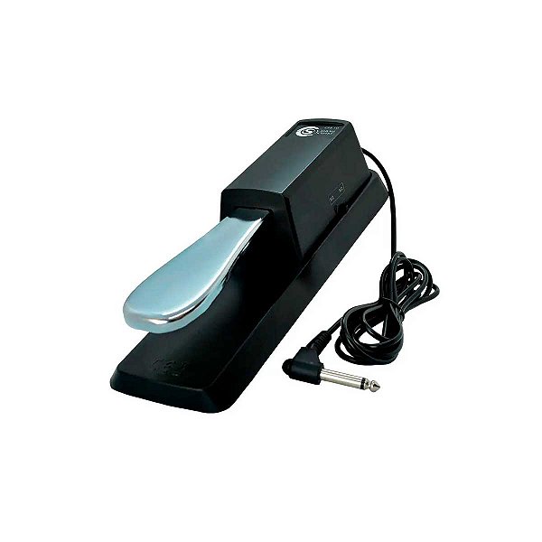 Pedal Sustain Custom Sound para Teclado CPS 10 Preto