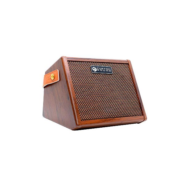 Cubo Amplificador Custom Sound Mini 15 Bluetooth Natural p/ Violão