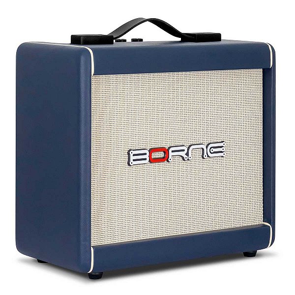 Amplificador Cubo De Guitarra 15w F60 Azul Bivolt