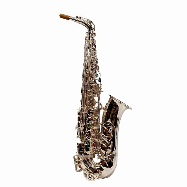 Sax Alto Em Eb Ssa-ax818sg Copo Prata Sebastian