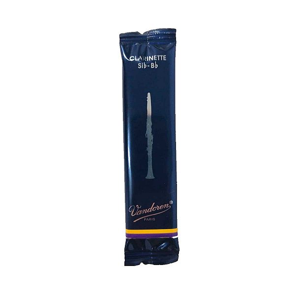 Palheta Vandoren Tradicional 2 Clarinete Sib CR102