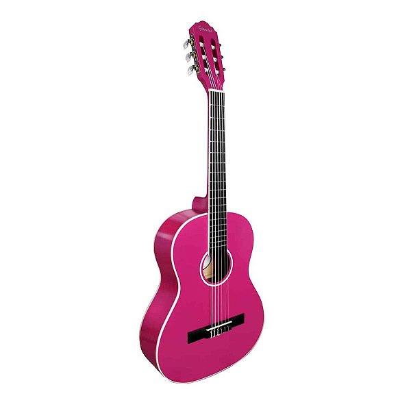 Violão Acústico Nylon Start N6 3/4 Pink Glossy Giannini