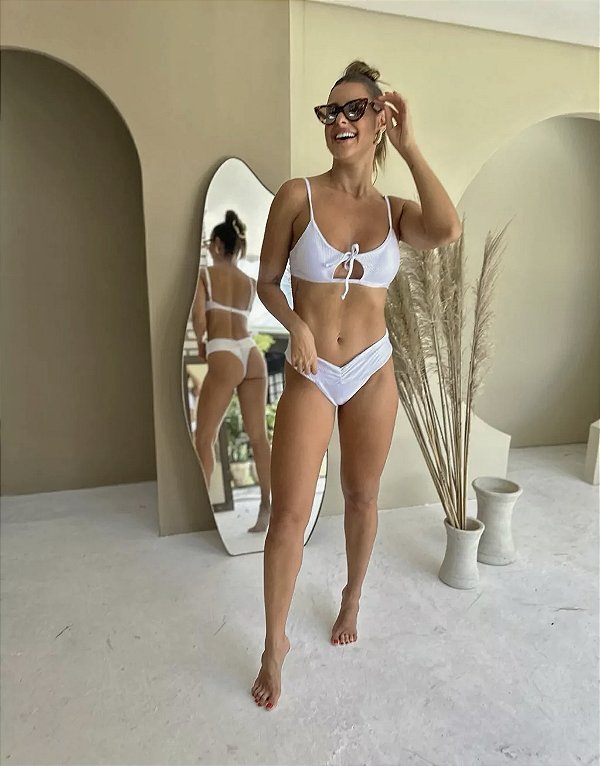 BIQUÍNI LACINHO OFF WHITE