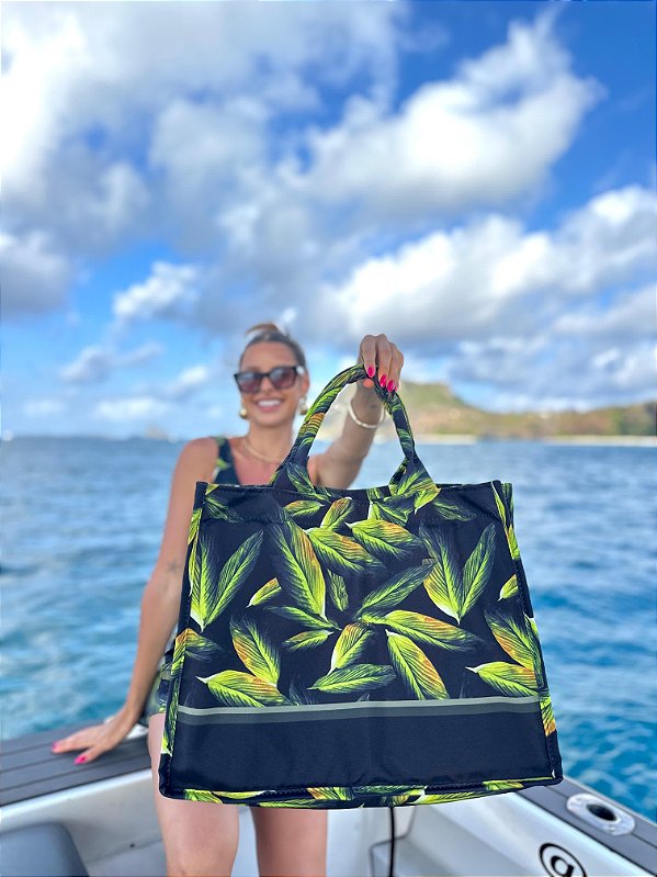 BOLSA FOLHAGEM VERDE