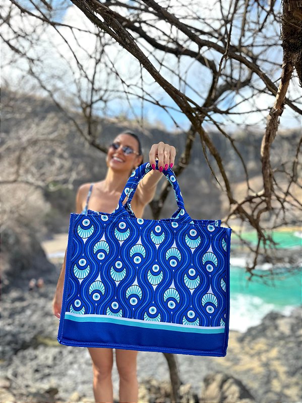 BOLSA OLHO GREGO LUA BELA