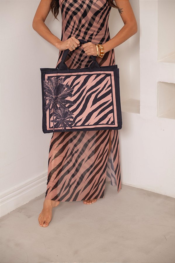 BOLSA ZEBRA NUDE