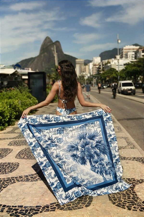 PAREÔ COQUEIRO BEACH AZUL
