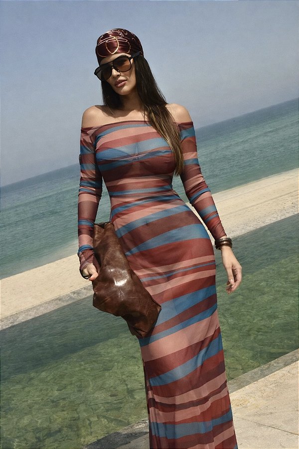 SAÍDA VESTIDO FLORENÇA RIVIERA