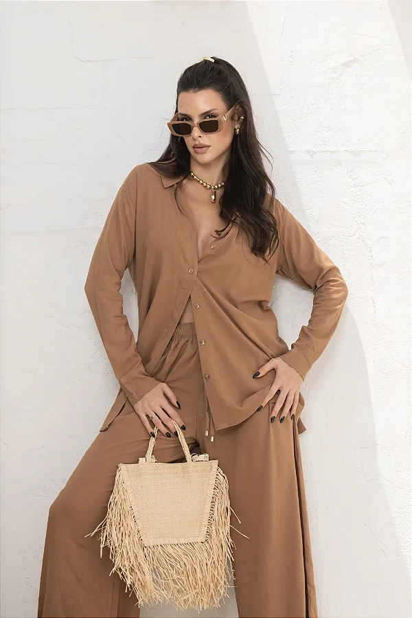 CAMISA ZARA CAPPUCCINO