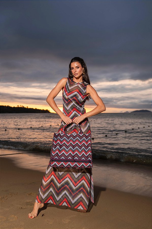 SAÍDA CAVADA MALI TRICOT CHEVRON