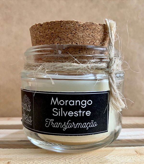 Vela Aromática Morango Silvestre