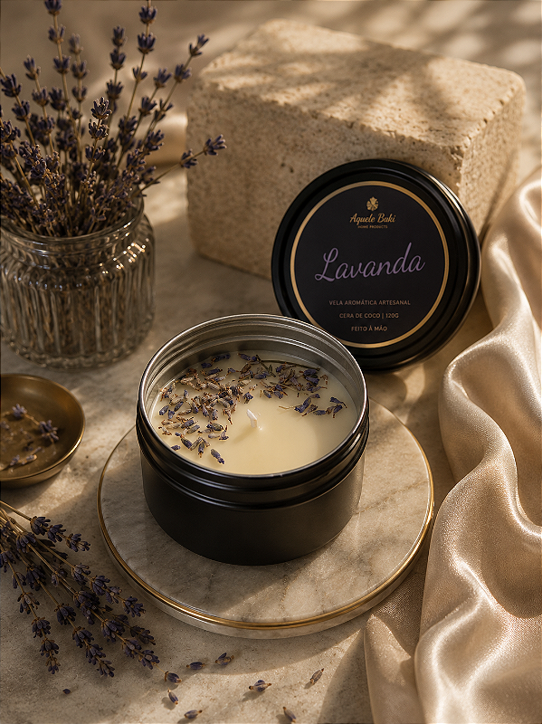 Lata luxo Lavanda
