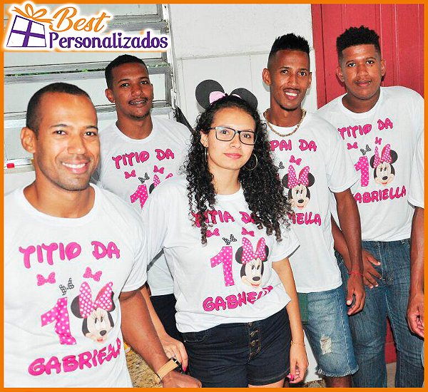 Camisetas Personalizadas de Aniversario em qualquer tema Best Personalizados