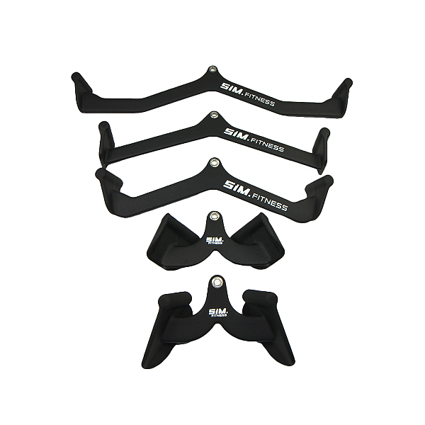 KIT 5 PUXADORES ANATÔMICOS