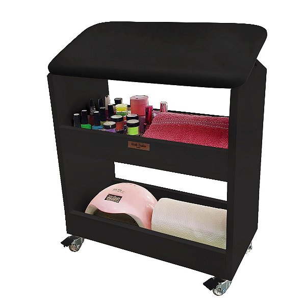 Carrinho Apoio Auxiliar Classic Black