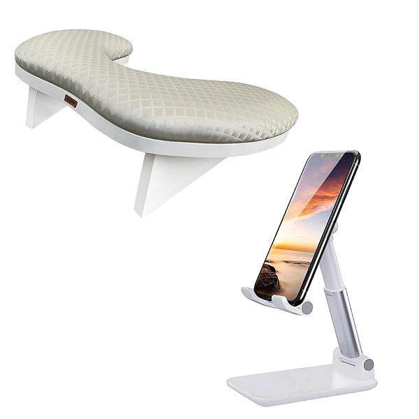 Apoio de Braço Delta + Suporte de Celular