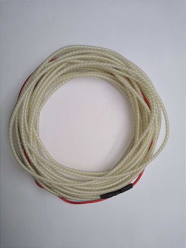 Resistência Flexivel  7,00MT 25W/M 220V Silic Transparente.