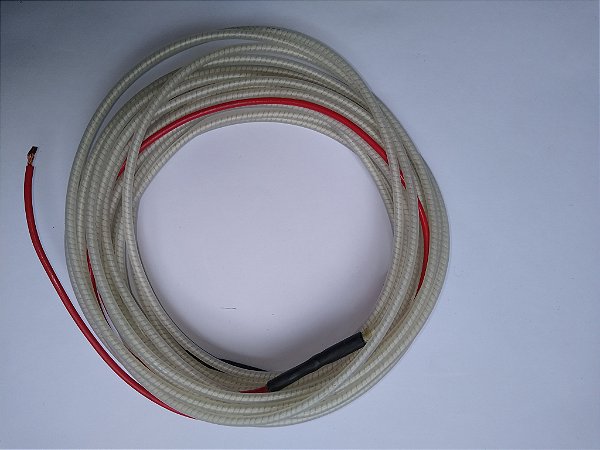 Resistência Flexivel  8,00MT  25W/M 220V Silic Transparente.