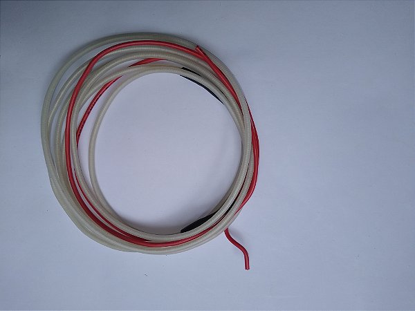 Resist. Flex.Silic. 3,00M 25w/m 220v silic. Transparente.