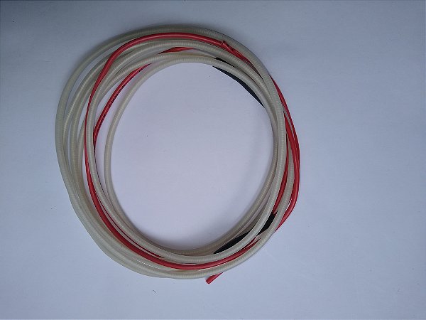 Resist. Flex.Silic. 4,00M 25w/m 220v  silic.Transparente.