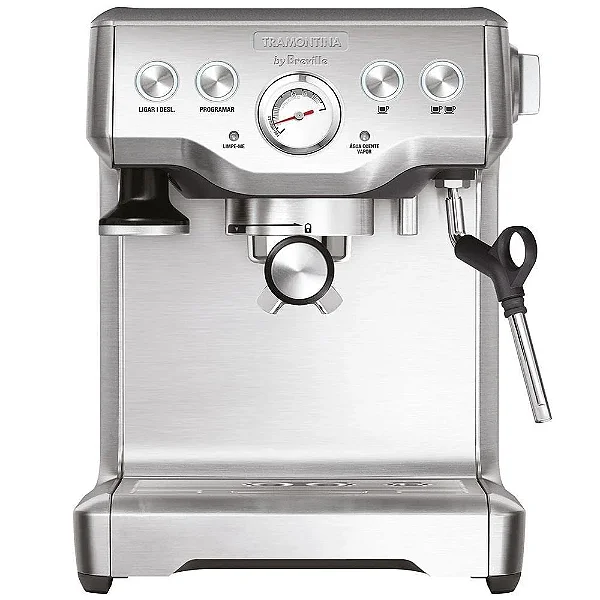 Cafeteira Elétrica Profissional Tramontina by Breville Express em Aço Inox - 1,8L - 220V